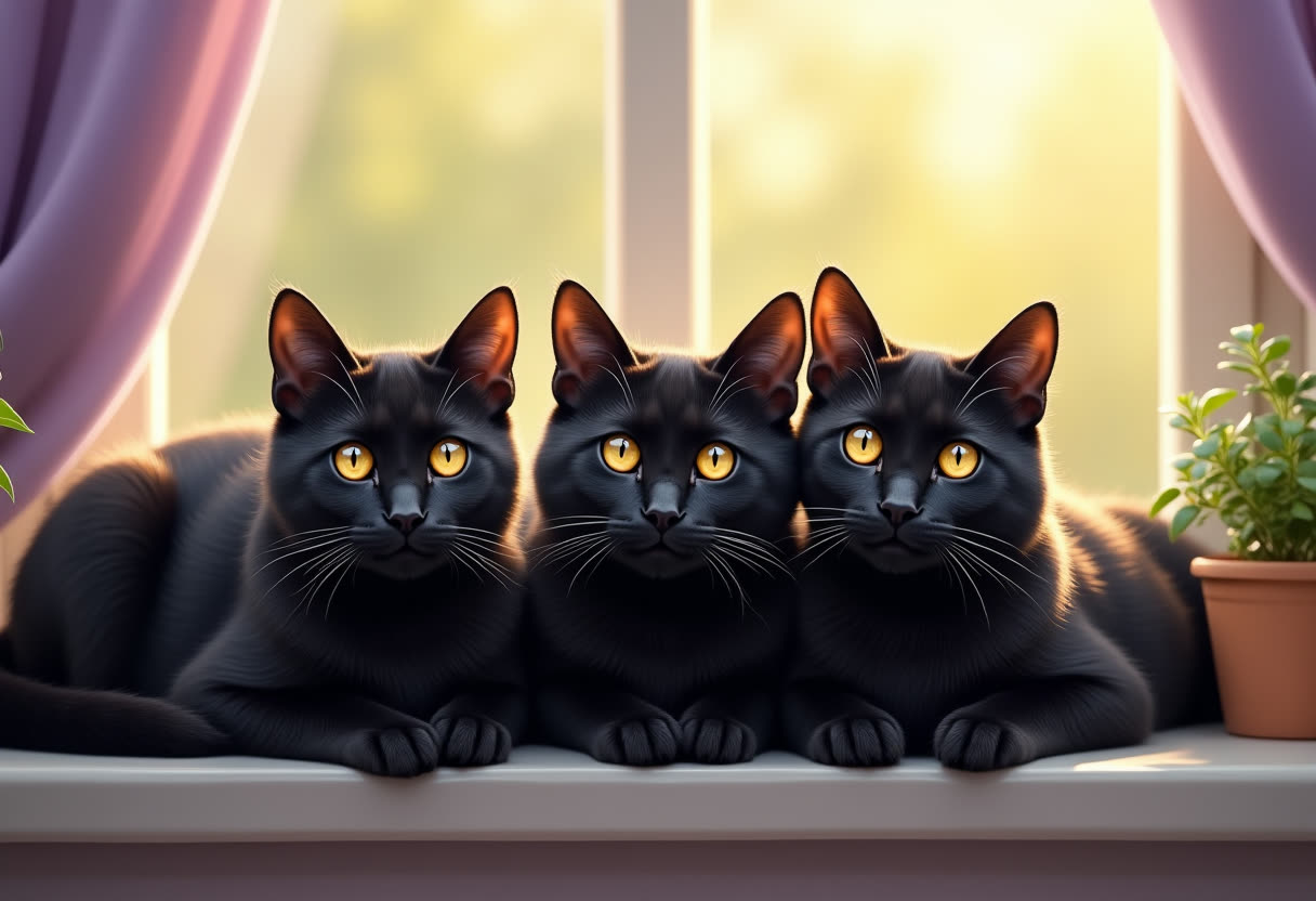 Show us your black cat